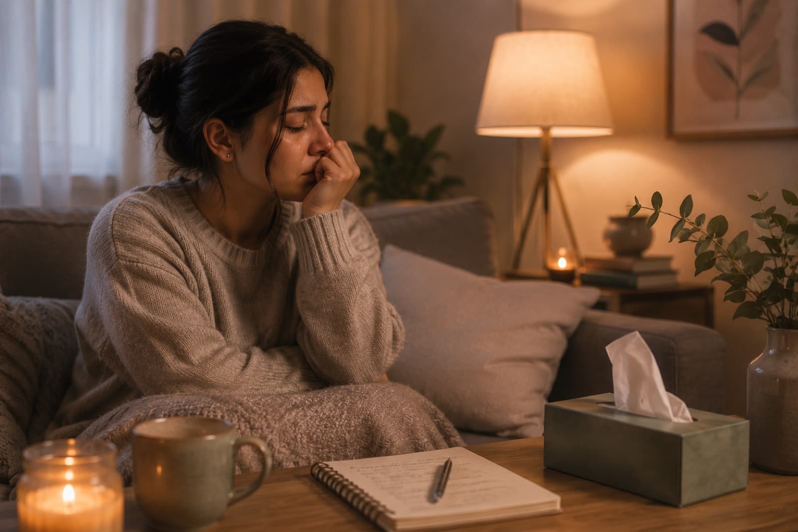 ‘I cry for no reason’ — what this might really mean, and what helps.